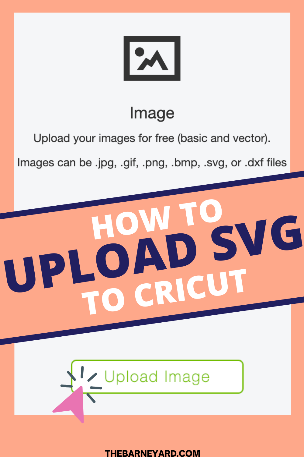 How to upload svg to Cricut